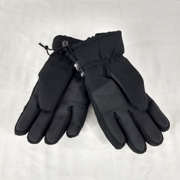 THINSULATE GLOVES WOMENS LARGE WINTER BLACK - Picture 2 of 8